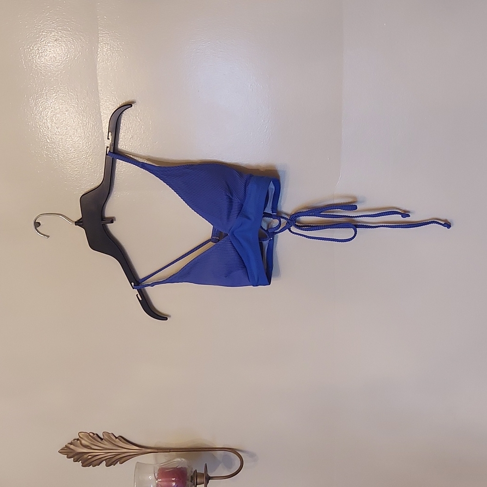 Blue Floral Bikini